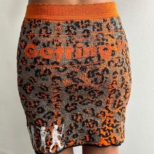 Vivienne Westwood New w/ Tags 560$ S/S 2020 Custom Leopard Skirt